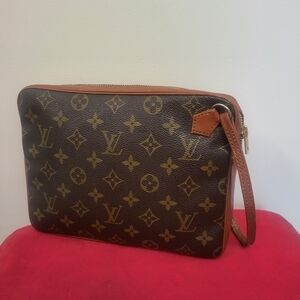 Louis Vuitton Monogram Saxophone Womens Clutch 23 Bag ..